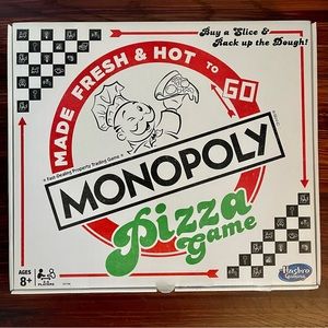 Monopoly Pizza Board Game